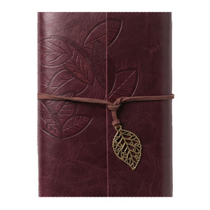 Full Grain <b>Leather</b> Journal <b>Notebook</b> Classic Diary with <b>Refillable</b> Pages Handmade Cover and Secure Button Closure - Product Image 1
