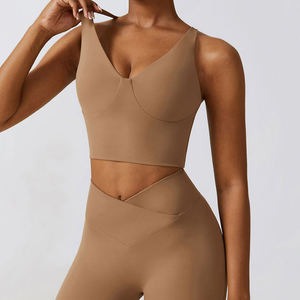 Sujetador Deportivo de Alta Calidad con Logotipo Personalizado para Mujer, Ropa Deportiva para Gimnasio, Ropa Deportiva para Entrenamiento - Product Image 4