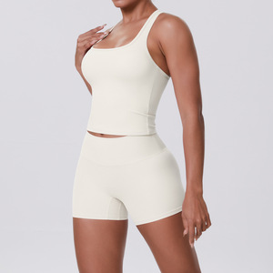 Ensemble de yoga pour femmes de qualité supérieure, soutien-gorge de sport sans couture et leggings, vêtements de fitness pour l'entraînement - Product Image 5