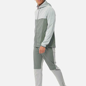 Survêtement coupe-vent en nylon de fabrication professionnelle pour homme, jogging coupe-vent, survêtement en nylon avec fermeture éclair - Product Image 2