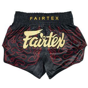 Shorts d'entraînement de Muay Thai Fairtex sur mesure, qualité supérieure, séchage rapide, unisexe, 100% polyester, pour adultes, vente en gros - Product Image 1