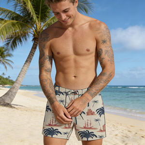 Shorts de Baño para Hombre al por Mayor, de Secado Rápido y Protección UV para Playa y Deportes Acuáticos - Product Image 3