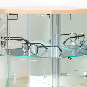 Vitrine de rangement de bureau moderne en verre trempé renforcé TMG-G309 pour appartement, salon, mobilier de maison - Product Image 6