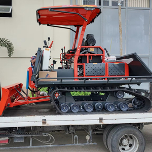 HOGICO HG80VN Turbo 80HP Tractor de orugas de alto rendimiento con orugas de goma, transmisión por engranajes, caja de cambios duradera y multifunción - Product Image 5