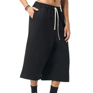 Pantalones Deportivos Unisex de Felpa Francesa de 350 g/m², de Alta Calidad, con Cintura Elástica, Pierna Ancha, Estilo Capri, Holgados - Product Image 5