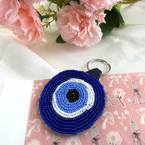 ALI FASHION ART Hand Embroidered Eco-Friendly Felt Woven Fruit Pattern Carabiner Keychain <b>Bag</b> <b>Charm</b> Model AFA-01 - Product Image 5