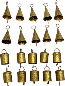 Private Branding Neat Metal Christmas Hanging Bell Ornament For Xmas Tree Festive Hanging Decorative Purpose - Product Image 5