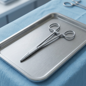 6flowers Mayo Hegar Needle <b>Holder</b> Surgical Instrument Stainless Steel Manual CE Certified Class I for Surgical Room Use - Product Image 2