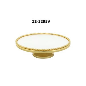 ถาดวางเค้กโลหะทำมือสุดหรูสำหรับตกแต่งงานแต่งงานระดับไฮเอนด์ - Product Image 4