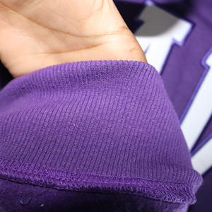Sudadera JAVVY PURPLE con cuello alto 100% BLANCA con apliques bordados y cuello ancho URBAN PRODUCTIONS - Product Image 6