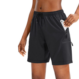 Venta al por mayor directa de fábrica, precio económico, OEM, soporte interior, estilo activo, 2026, precio mayorista, pantalones cortos de doble capa modernos para mujer - Product Image 1