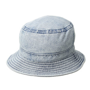 Summer Unisex Bucket Hat New Fashion Solid Color <b>Plain</b> Style Custom Logo Embroidery Sun Print Breathable Casual for Daily - Product Image 2