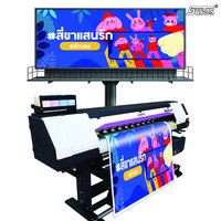 Imprimante numérique grand format SANTOS 1,6 m 1,8 m à jet d'encre, double têtes d'impression Epson I3200 XP600, multifonctionnelle, éco-solvant, sublimation