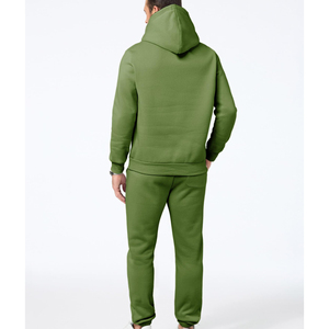 Conjunto Deportivo de 2 Piezas para Hombre, Corte Regular, Estilo Vintage, 100% Algodón, con Logotipo Personalizado Lateral, para Invierno, Cómodo - Product Image 2