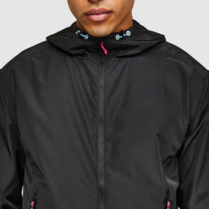 OEM Custom Spring Streetwear Light Weight <b>Men</b> Casual Nylon Cargo <b>Jackets</b> Custom Windbreaker With Hood <b>for</b> <b>Men</b> windbreak <b>jacket</b> - Product Image 6