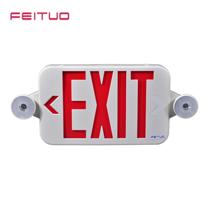Combo de Señal de Salida y Luz de Emergencia FEITUO con Instalación Fácil, Indicador de Dirección Extraíble para Edificios de Oficinas, Escuelas y Hoteles - Product Image 2