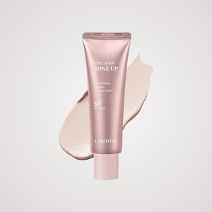 Fond de teint coussin d'air Labiotte Skin Enhancer Collagen Tone-Up Cream Rose Vert Violet soin de la peau - Product Image 4