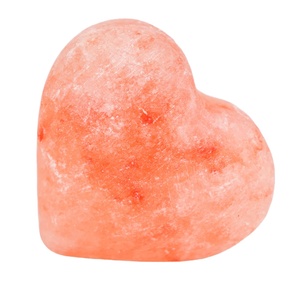 Bola de masaje de sal en forma de corazón Rosa Piedra del Himalaya al por mayor piedras de masaje sal rosa del Himalaya OEM - Product Image 3