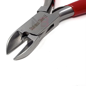 Hair Extensions Tools Clamp Pliers <b>Needle</b> Red Handle Kit for Micro Ring Link <b>Bead</b> Human Hair Extensions Polished Steel - Product Image 5