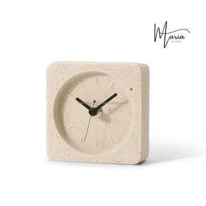 Reloj de Mesa Art Deco de Cuarzo y Mármol de Lujo TCE, Reloj Decorativo Premium para el Hogar, Sala de Estar, Oficina, Hotel, Relojes de Escritorio Elegantes para Interiores - Product Image 4
