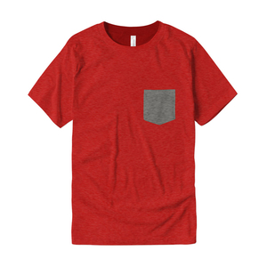 Custom Direct Factory Front Pocket T <b>Shirts</b> Next Level Style Fine Jersey Blank Pocket T <b>Shirts</b> Wholesale USA - Product Image 6