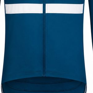 Maillot de cyclisme bleu marine à manches longues pour hommes et femmes, respirant, léger, pour la route, le VTT, l'entraînement - Product Image 6