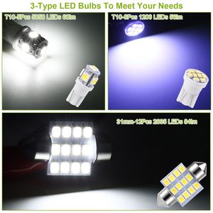 13 Bombillas LED T10 de 31 mm, Luces LED para Interior de Vehículos, Luces de Mapa, Luces de Matrícula, Luces Laterales de Posicionamiento - Product Image 5