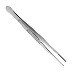 Pinzas quirúrgicas de pulgar DeBakey rectas HC-CL-149 de 15 cm, pinza vascular no traumática de 1.5 mm, manual, Clase I - Product Image 2