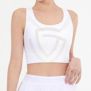 Soutien-gorge de sport rembourré personnalisé pour femme avec coussinets amovibles, respirant, maintien moyen pour le yoga et le port quotidien - Product Image 5