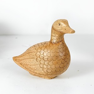 Estatuas de animales hechas a mano estatuillas de tigre elefante de madera estatua de madera para decoración del hogar y personalización de regalos aceptar - Product Image 4