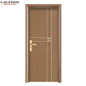 Porte moderne en bois massif MDF polymère, surface finie, imperméable, isolée thermiquement, insonorisée, appartement, hôtel, villa, salle de bain - Product Image 1