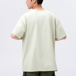 Men Cotton Heavy Weight Plain Crew Neck Custom Oversized <b>Tshirts</b> for Men High Street Style Made in Pakistan - Product Image 5