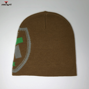 Best Quality Professional Made Winter <b>Beanie</b> Hats Digital Breathable Waterproof 100% Cotton <b>Fleece</b> Fabric Custom 3D Embroidery - Product Image 2