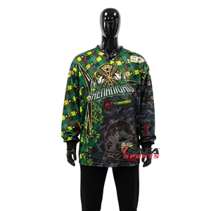 SAFA SPORTS Maillot de paintball camouflage Pakistan en polyester durable de haute qualité pour les sports de paintball - Product Image 1