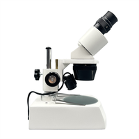 1X 4X XT3 C Zoom Stereo Microscope Binocular Head Dual LED Illumination