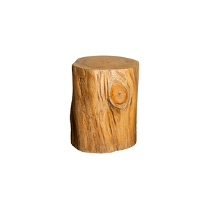 ARTERRA Luxury Handmade Organic Teak Wood Stool for Hotel and Villa Use <b>Rustic</b> Design <b>Side</b> <b>Table</b> - Product Image 1