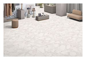 Matériau de surface architectural de qualité supérieure, carrelage en porcelaine imitation marbre 60x120cm, carrelage en porcelaine de qualité commerciale, finition marbre, résistant aux taches - Product Image 4