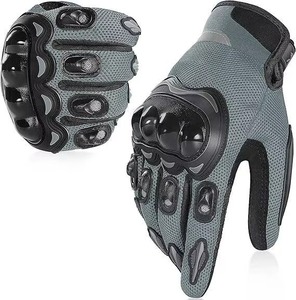 Breathable Full Finger Cycling Gloves Touch Screen Racing Riding Gloves Durable Ventilated <b>Grip</b> <b>Control</b> Gloves - Product Image 3