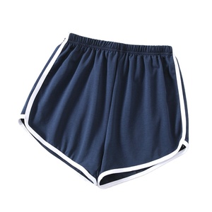 Pantalones cortos de Yoga elásticos cintura elástica gimnasio cadera gimnasio Fitness pantalones cortos deportivos transpirables cintura alta pantalones cortos sin costuras personalizados para mujeres - Product Image 1