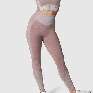 กางเกงโยคะเอวยางยืดสูงสำหรับผู้หญิง ชุดกีฬา ผ้ายืด/โพลีเอสเตอร์ สีพื้น กางเกงเลกกิ้งใส่ได้ทุกวัน เนื้อผ้านุ่ม กางเกงโยคะผู้หญิง - Product Image 2