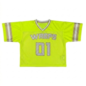 Jersey de fútbol americano de malla con cintura personalizada, jersey de San Diego, uniforme de fútbol americano para hombre, jersey sin mangas con cuello en V, jersey de práctica para adultos - Product Image 2