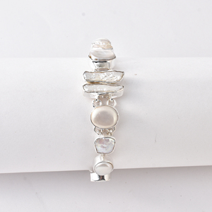 Charming Rainbow Moonstone Trendy 925 Sterling Handmade Party Wear <b>Bracelet</b> Rocking Style <b>Gemstone</b> <b>Bracelets</b> Party Wear <b>Bracelet</b> - Product Image 4