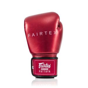 Guantes de Boxeo Fairtex al por Mayor, Nuevo Diseño Brillante en Rojo/Verde/Morado, Muay Thai, Cuero Genuino de Alta Calidad, Antideslizantes, Dedos Completos - Product Image 5