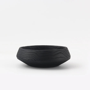 Vente en gros de bols en résine durable à grain de bois carbonisé pour fruits, pour la maison ou les mariages - Product Image 5