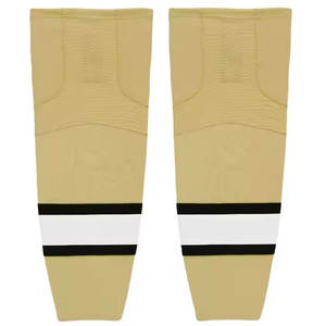 Chaussettes de hockey sur glace haute performance, matériau durable avec ajustement extensible et tissu anti-humidité - Product Image 1