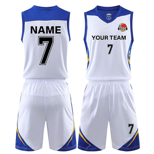 Nuevo Diseño de Uniformes de Baloncesto para Niños y Adultos, Paquete con Camiseta sin Mangas con Cuello en V de Malla Transpirable, Pantalones Cortos, Bolsas y Conjunto Deportivo Personalizado - Product Image 2