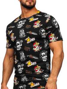 Camisetas de Manga Corta Transpirables de Moda Casual Juvenil con Estampado Gráfico Personalizado en la Parte Delantera, Spandex/Poliéster para Gimnasio - Product Image 1