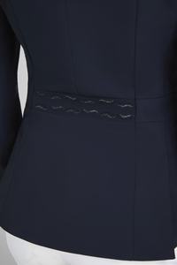 Veste d'équitation pour femmes à logo personnalisé, en coton et élasthanne, tissu durable pour les concours, vente chaude - Product Image 3