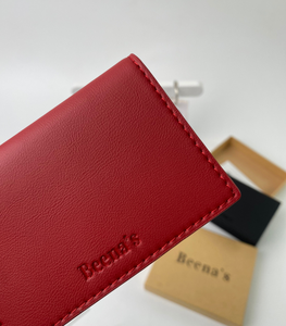 Cartera Corta con Logotipo Personalizado, Tarjetero Delgado, Monedero de Cuero, Caja de Regalo para Mujeres y Hombres - Product Image 4