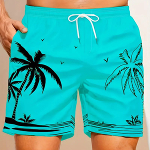 Modern <b>Men</b> Surf Beach Shorts Lightweight Summer Swimwear Adjustable Drawstring <b>Trunks</b> Casual Quick Dry Outdoor - Product Image 3